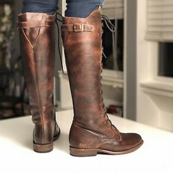 🆕 BED STU | Della Lace Up Tall Boots - Picture 4 of 8